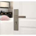 Lanzamiento de la puerta de la puerta del dormitorio de estilo americano cerradura de la puerta de madera maciza simple con cerradura de puerta interior silenciosa